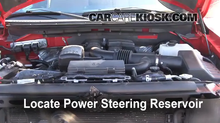 2009 Ford F-150 XLT 5.4L V8 FlexFuel Crew Cab Pickup (4 Door) Power Steering Fluid Add Fluid